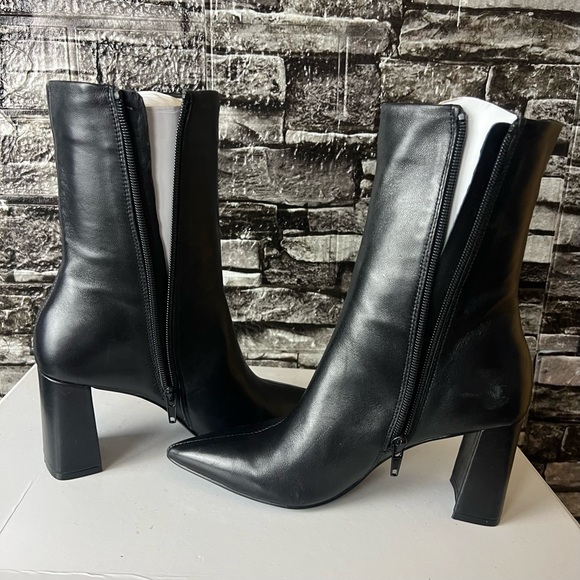 Brand New Steve Madden Nicolette Black Womens boots Size 5.5 - Picture 3 of 12